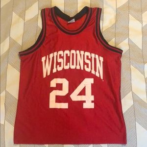 Vintage badger basketball jersey #24